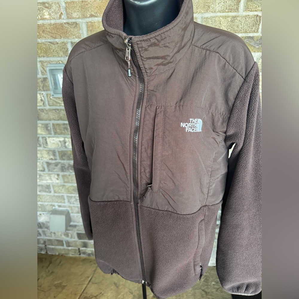 The North Face Women's Denali Fleece Jacket  Brown Size L - Picture 4 of 10